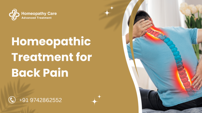 Homeopathic Treatment for Back Pain